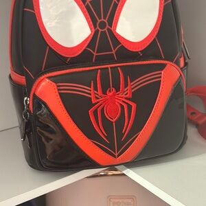 Marvel Black and Red Spider Backpack